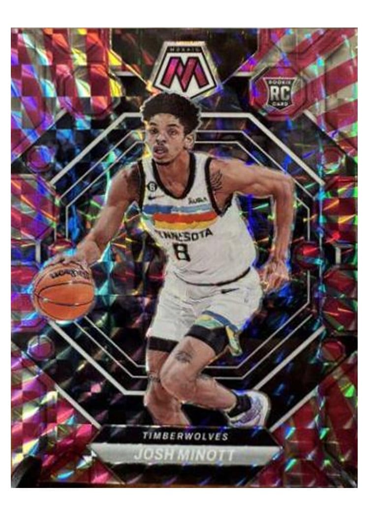 2022-23 Panini Mosaic Base Set Josh Minott #237 card