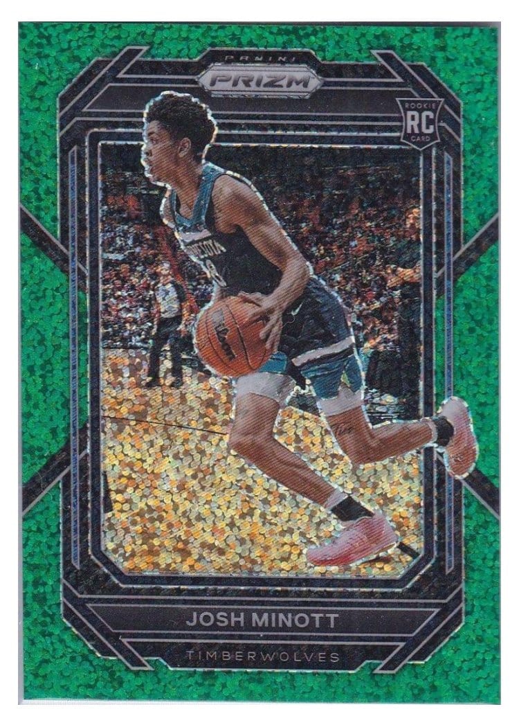 2022-23 Panini Prizm Base Set Josh Minott #238 card