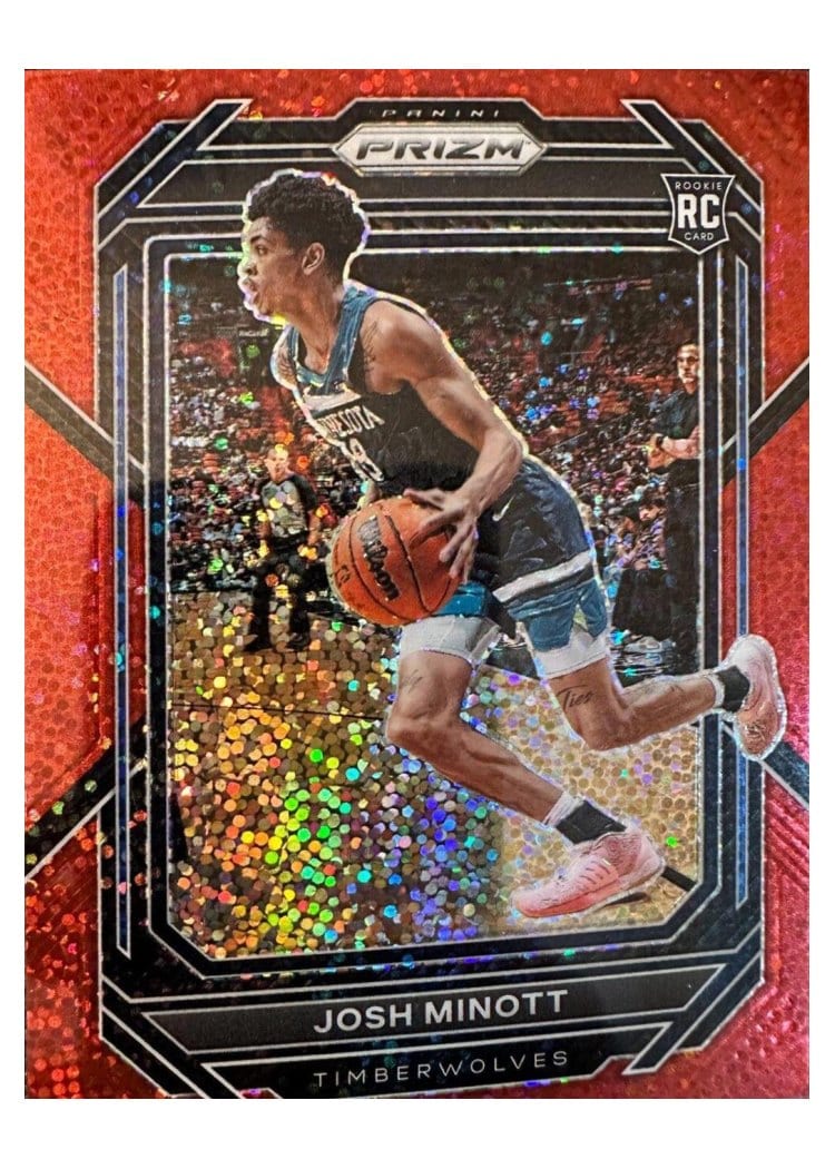 2022-23 Panini Prizm Base Set Josh Minott #238 card