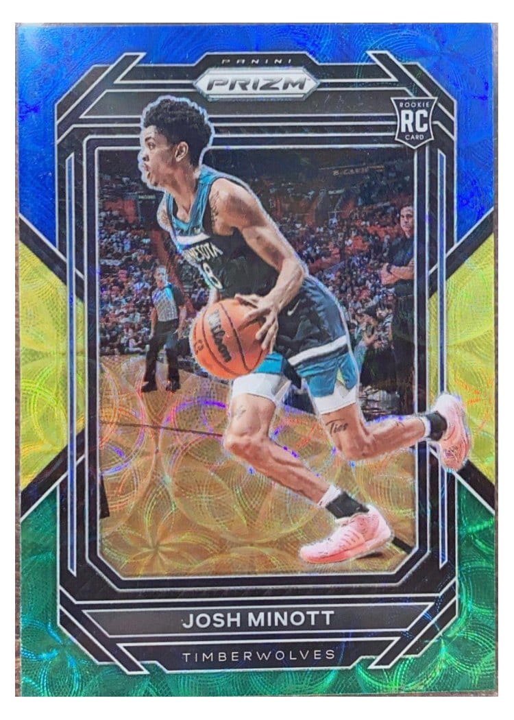 2022-23 Panini Prizm Base Set Josh Minott #238 card