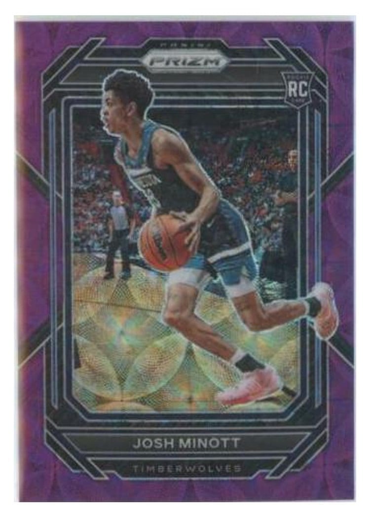 2022-23 Panini Prizm Base Set Josh Minott #238 card