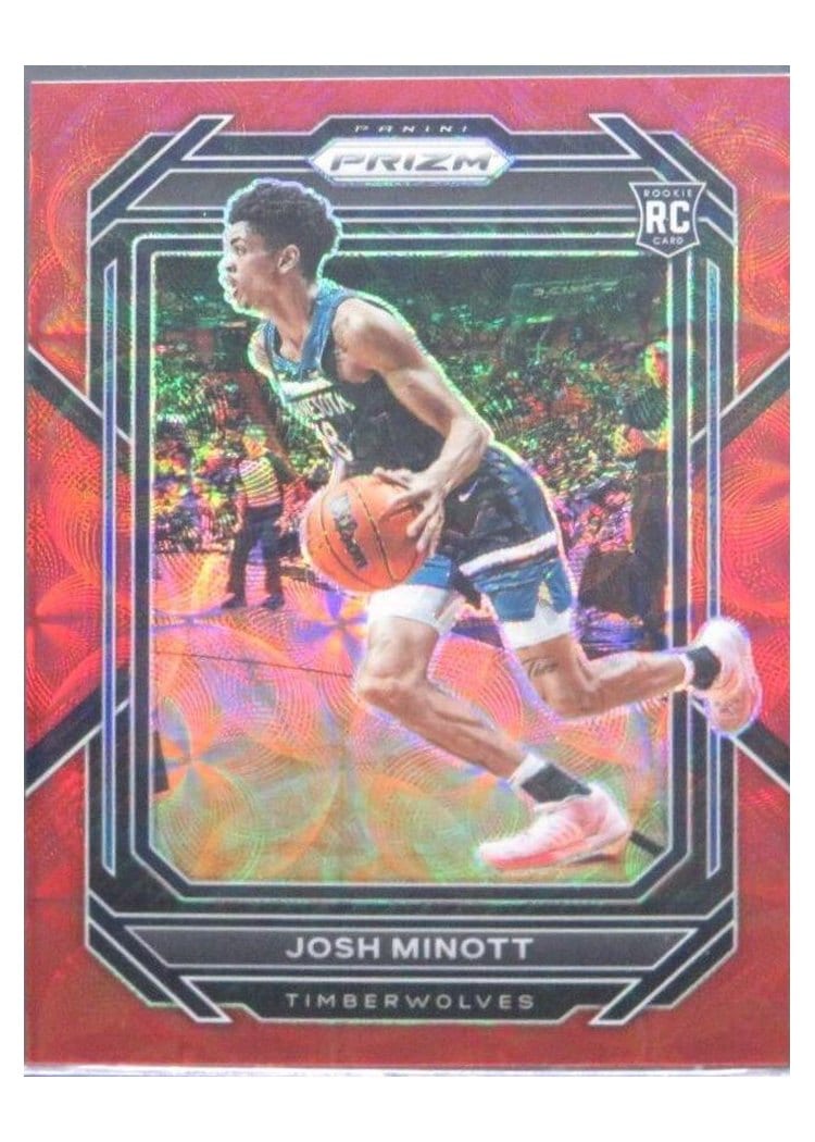 2022-23 Panini Prizm Base Set Josh Minott #238 card