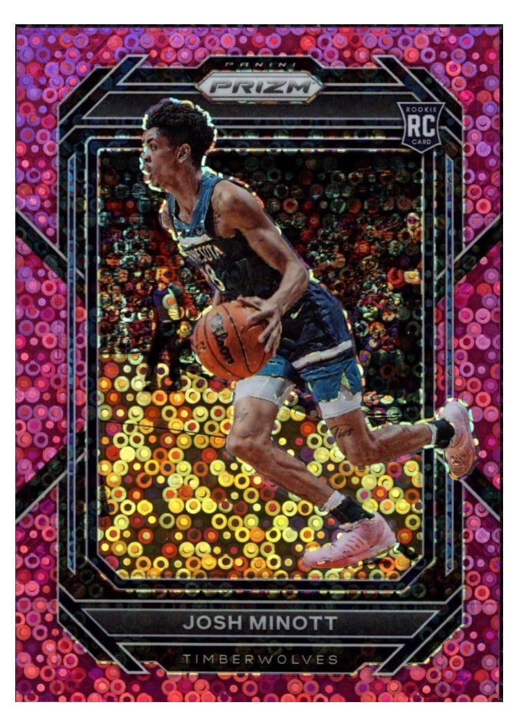 2022-23 Panini Prizm Base Set Josh Minott #238 card