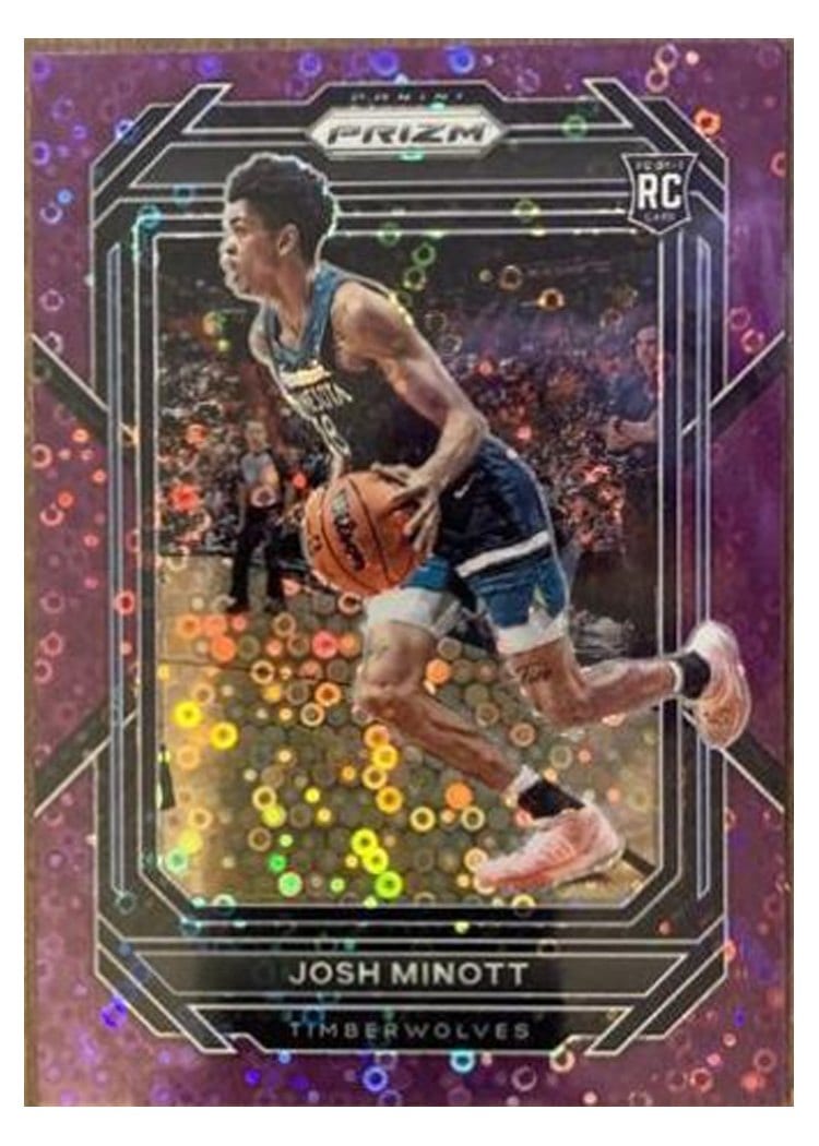 2022-23 Panini Prizm Base Set Josh Minott #238 card