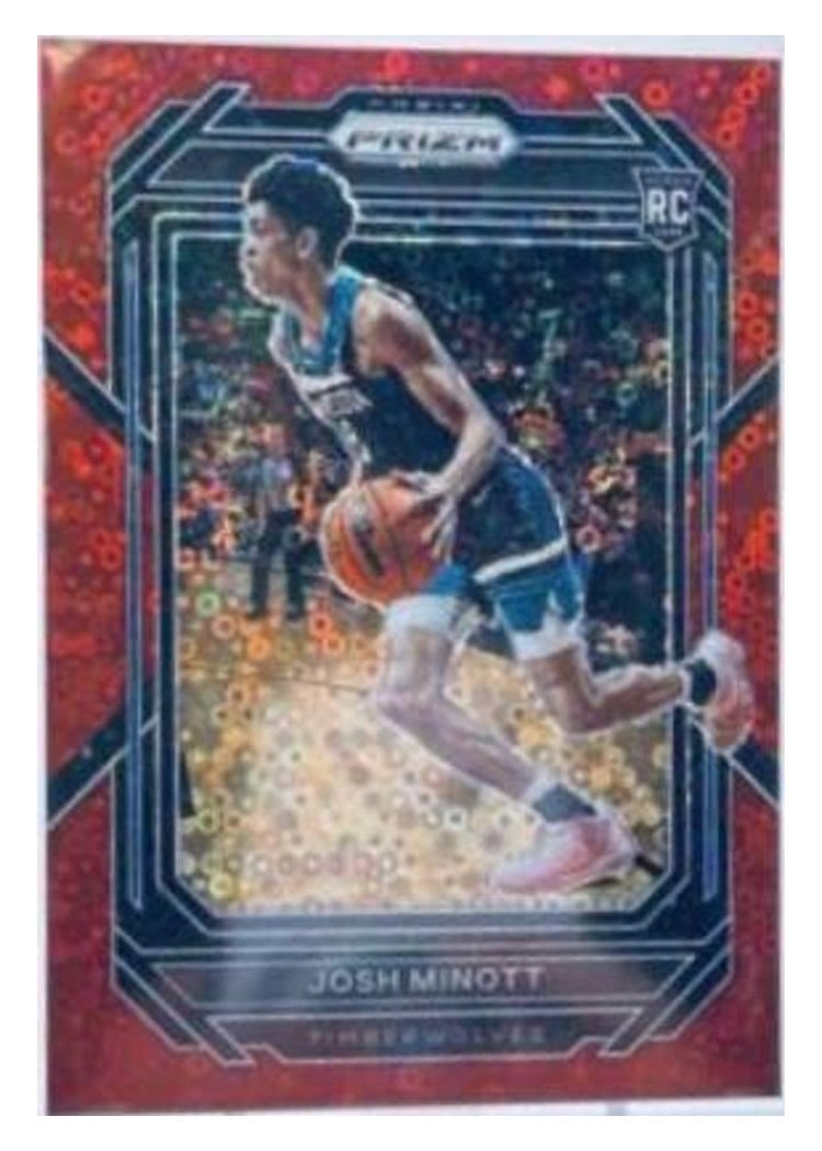2022-23 Panini Prizm Base Set Josh Minott #238 card