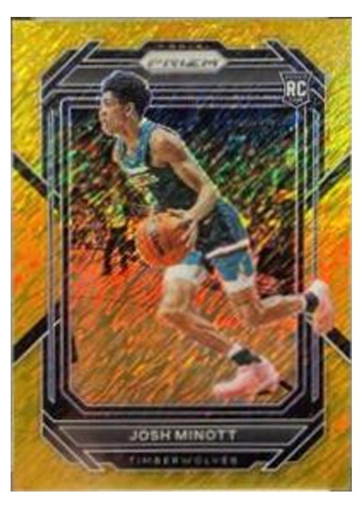 2022-23 Panini Prizm Base Set Josh Minott #238 card
