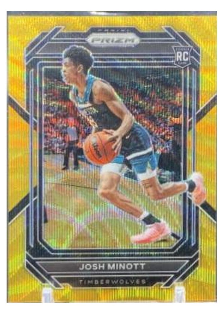 2022-23 Panini Prizm Base Set Josh Minott #238 card