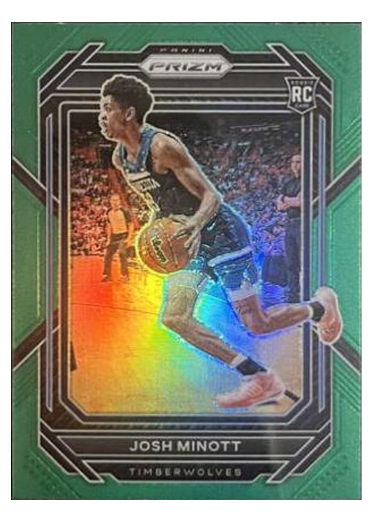 2022-23 Panini Prizm Base Set Josh Minott #238 card