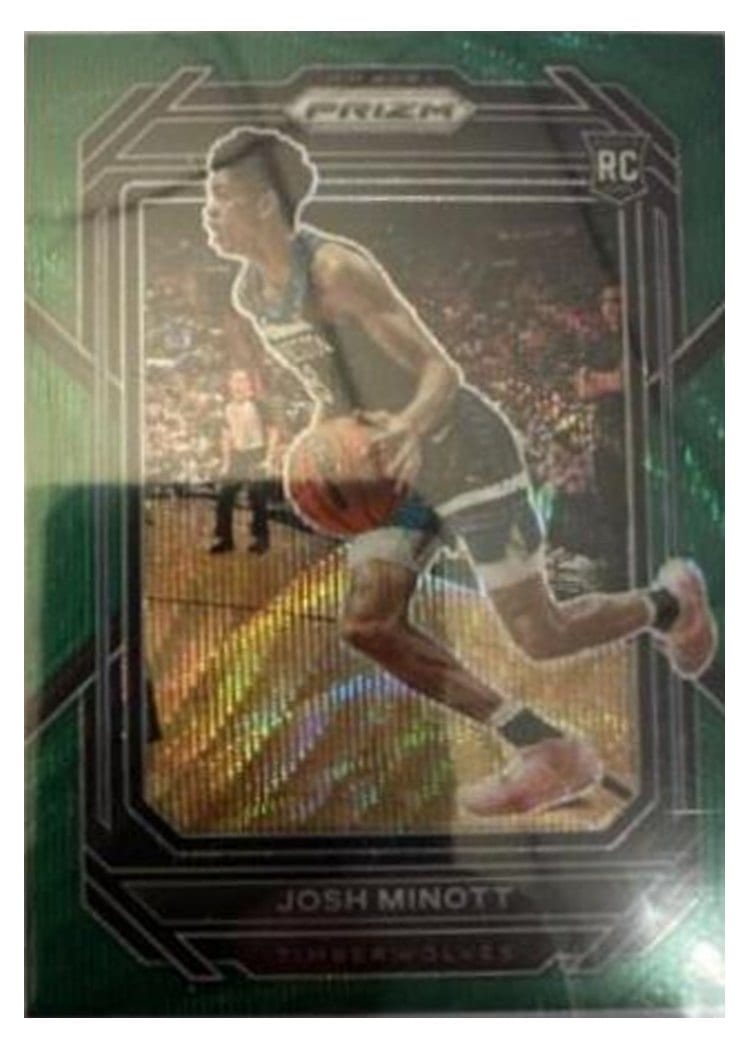 2022-23 Panini Prizm Base Set Josh Minott #238 card