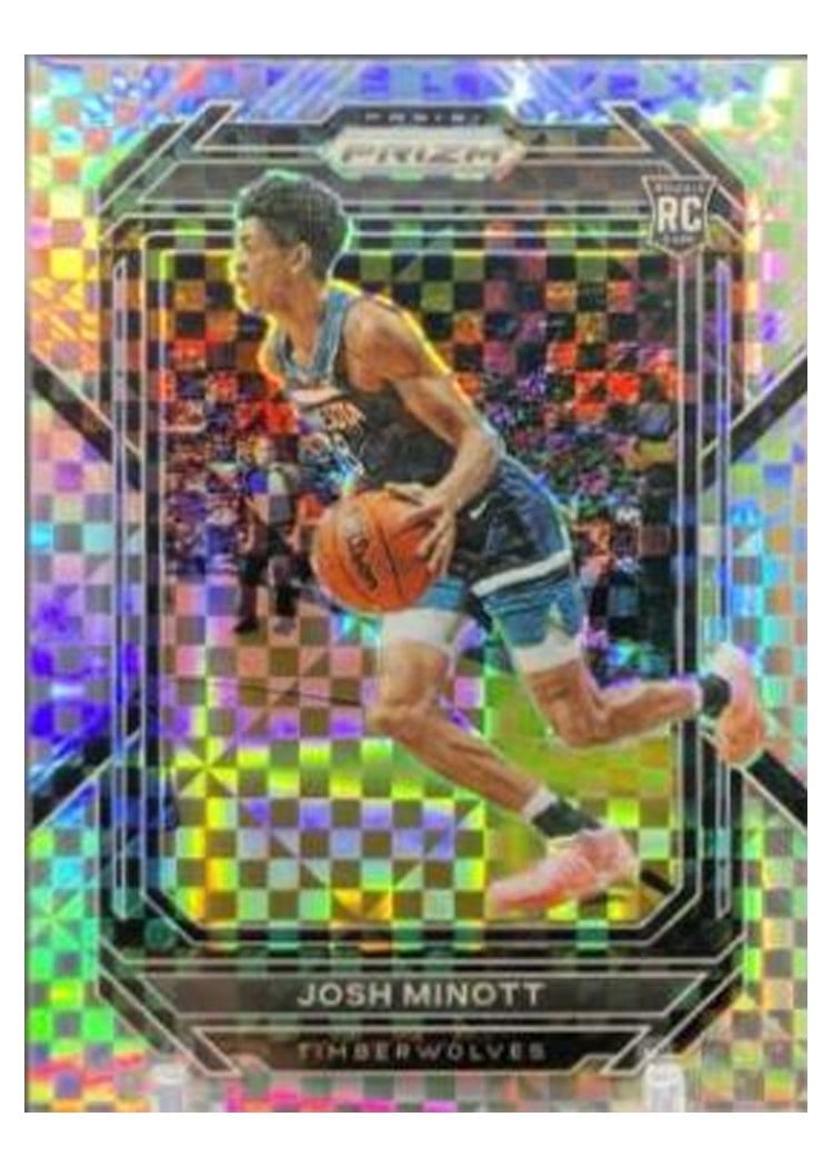 2022-23 Panini Prizm Base Set Josh Minott #238 card