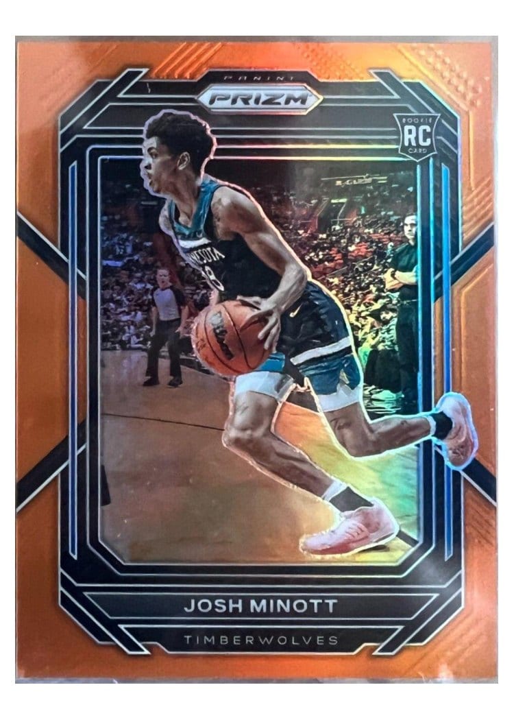 2022-23 Panini Prizm Base Set Josh Minott #238 card