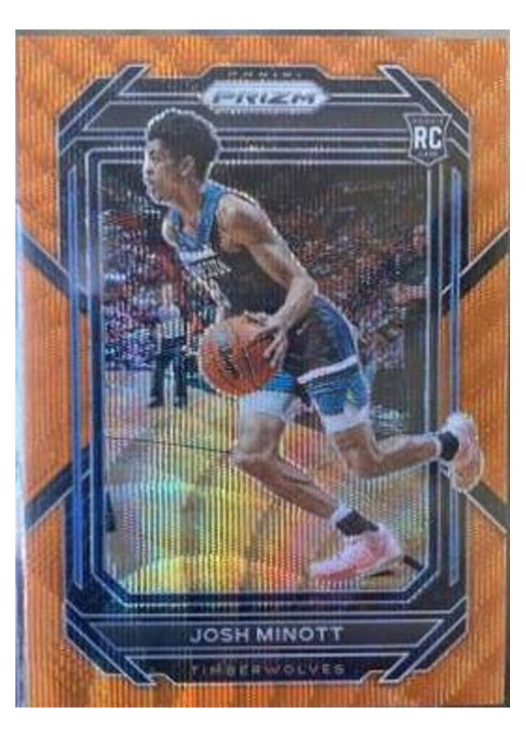 2022-23 Panini Prizm Base Set Josh Minott #238 card