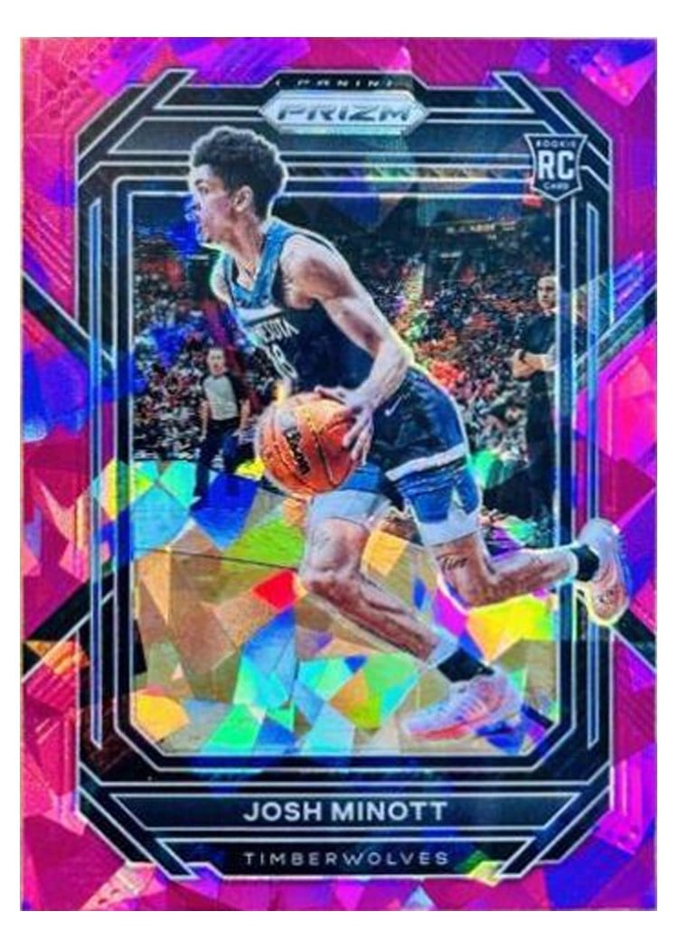 2022-23 Panini Prizm Base Set Josh Minott #238 card