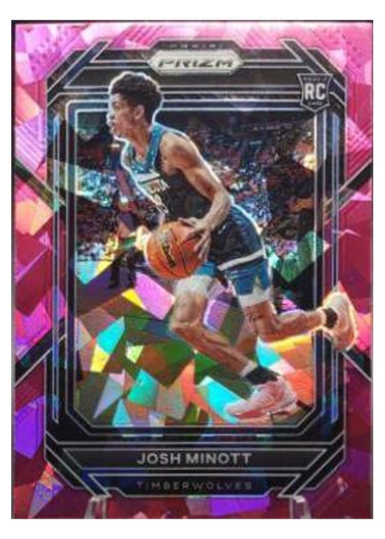 2022-23 Panini Prizm Base Set Josh Minott #238 card