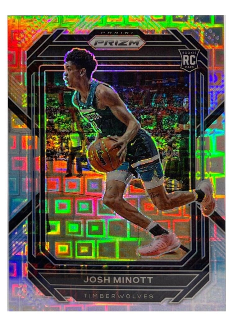 2022-23 Panini Prizm Base Set Josh Minott #238 card