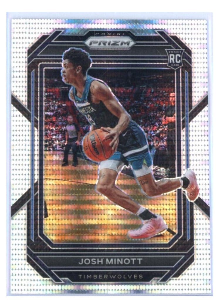 2022-23 Panini Prizm Base Set Josh Minott #238 card