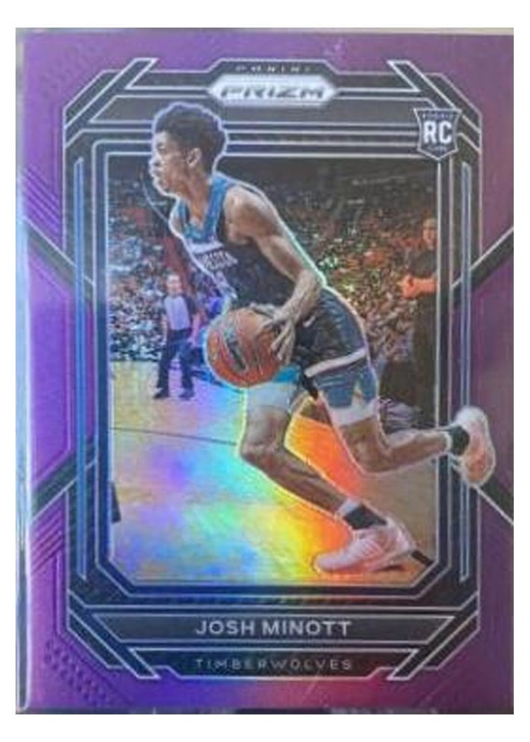 2022-23 Panini Prizm Base Set Josh Minott #238 card
