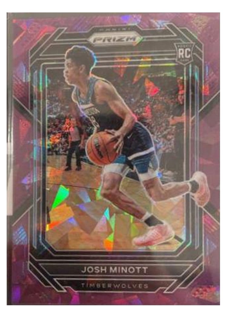 2022-23 Panini Prizm Base Set Josh Minott #238 card