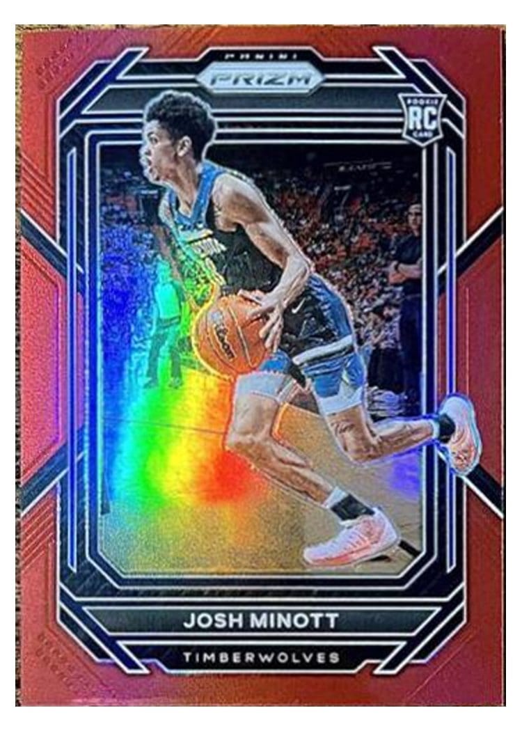 2022-23 Panini Prizm Base Set Josh Minott #238 card