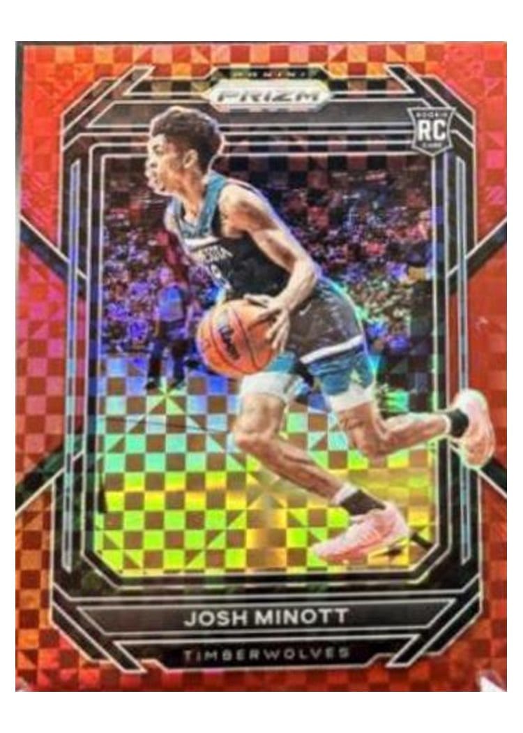 2022-23 Panini Prizm Base Set Josh Minott #238 card