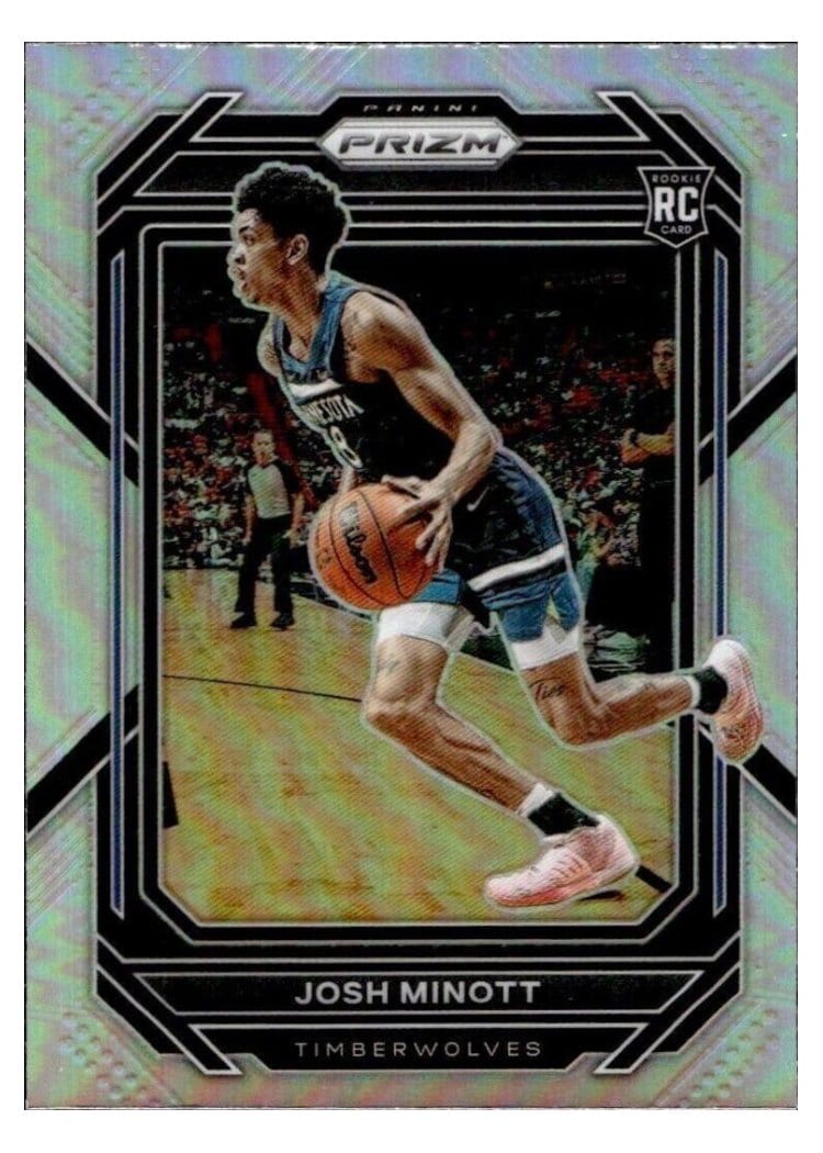 2022-23 Panini Prizm Base Set Josh Minott #238 card