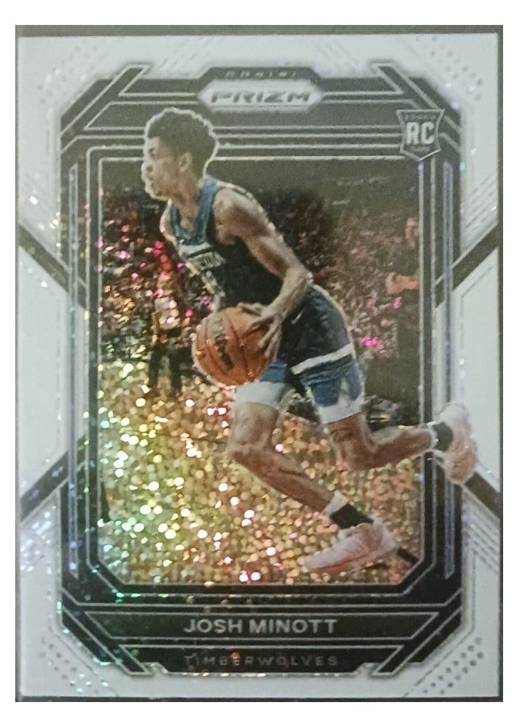 2022-23 Panini Prizm Base Set Josh Minott #238 card
