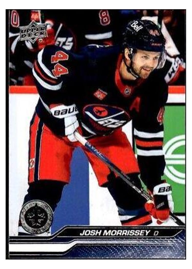 2023-24 Upper Deck Base Set Josh Morrissey #196 card