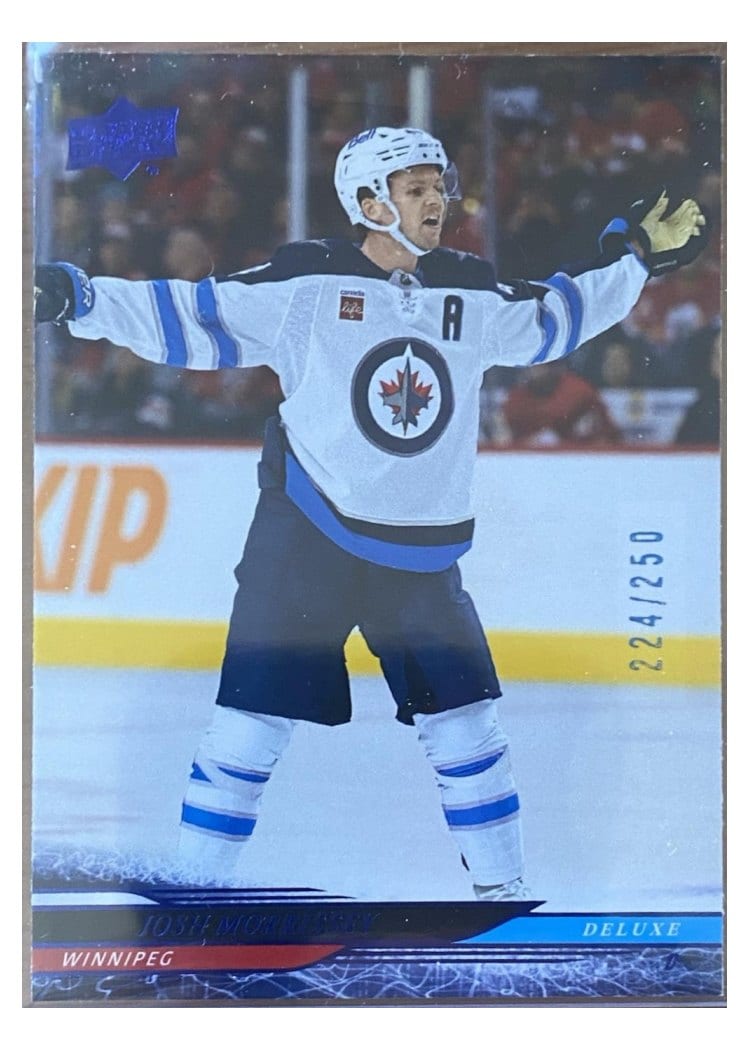 2024-25 Upper Deck Base Set Josh Morrissey #445 card