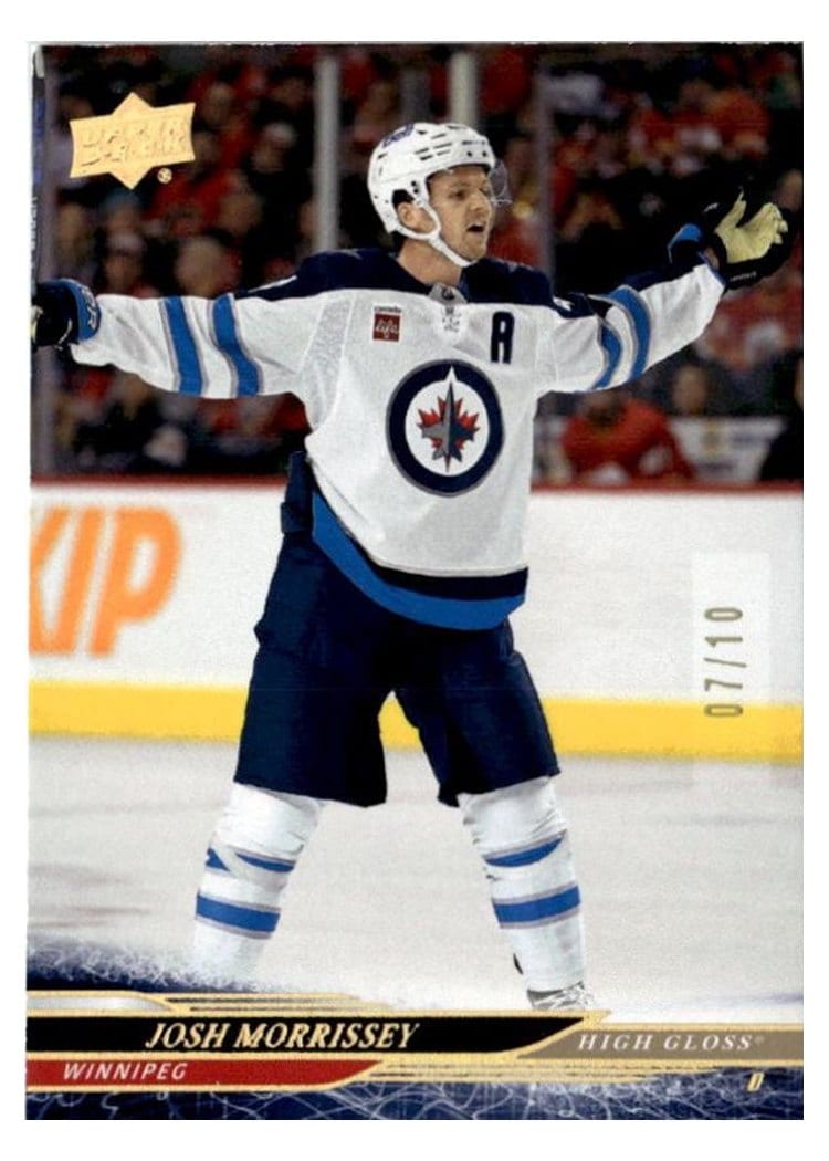 2024-25 Upper Deck Base Set Josh Morrissey #445 card