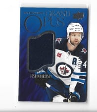 2024-25 Upper Deck Premier Grand Opus Jersey Josh Morrissey #GO-MO card