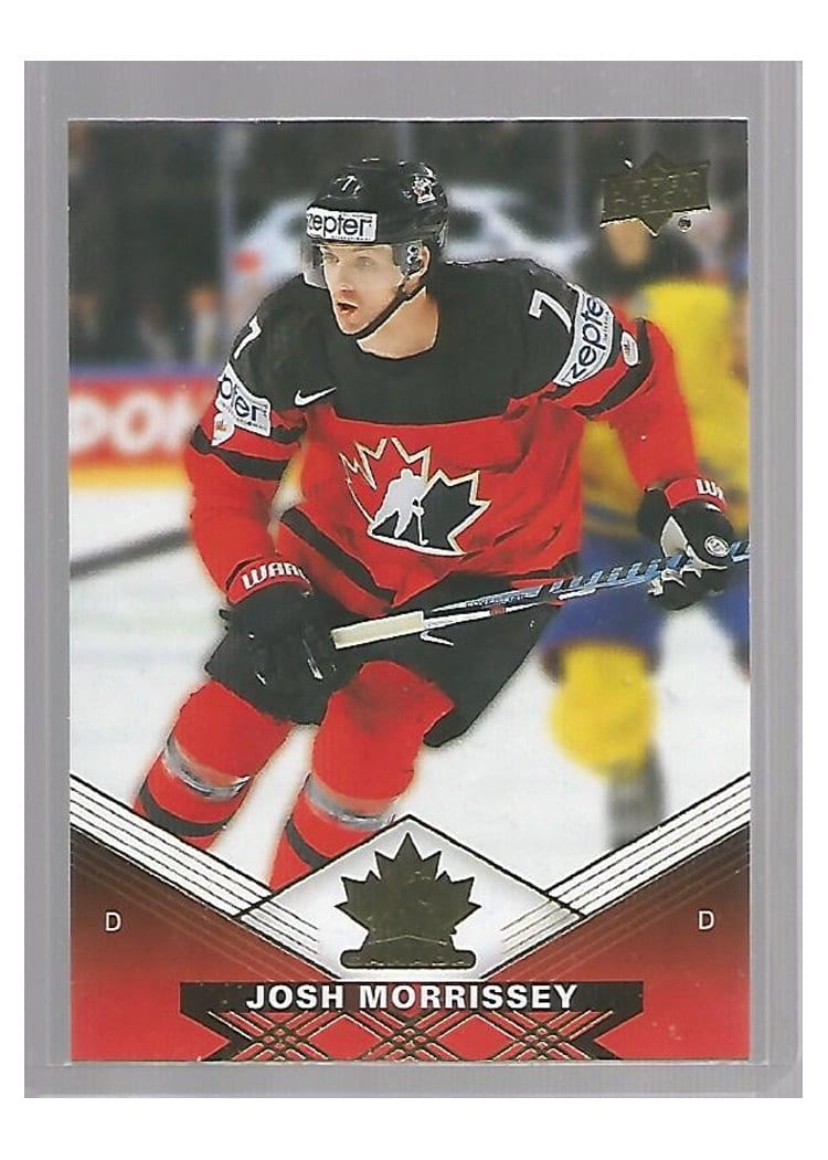 2025-26 Tim Hortons Team Canada Olympic Hockey Base Set Josh Morrissey #18 card