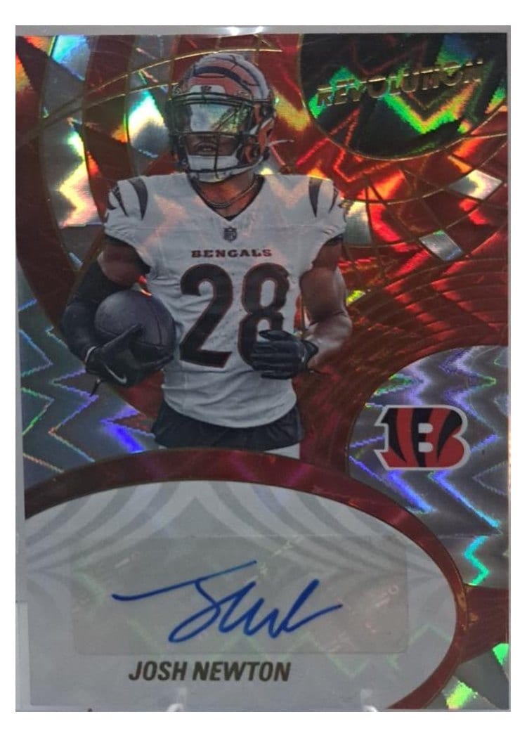 2025 Panini Revolution Autographs Josh Newton #9 card