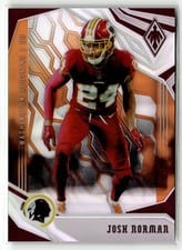 2018 Panini Phoenix Josh Norman #100 card
