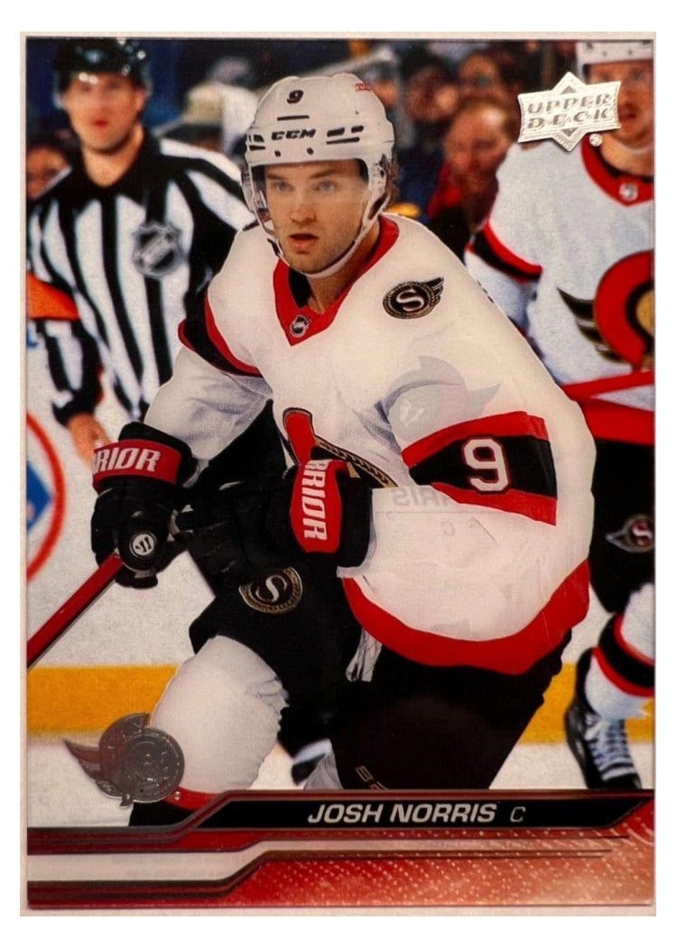 2023-24 Upper Deck Base Set Josh Norris #379 card