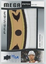 2023-24 Upper Deck Premier Premier Mega Patch Chest Logos Josh Norris #PMP-JN card