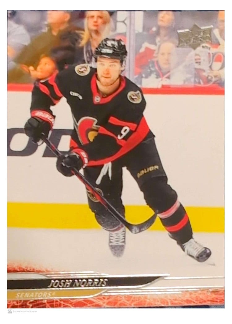 2024-25 Upper Deck Base Set Josh Norris #132 card