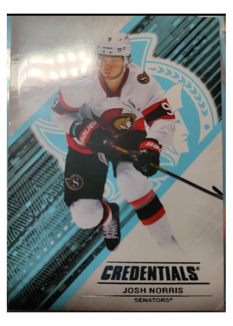 2024-25 Upper Deck Credentials Base Set Josh Norris #5 card