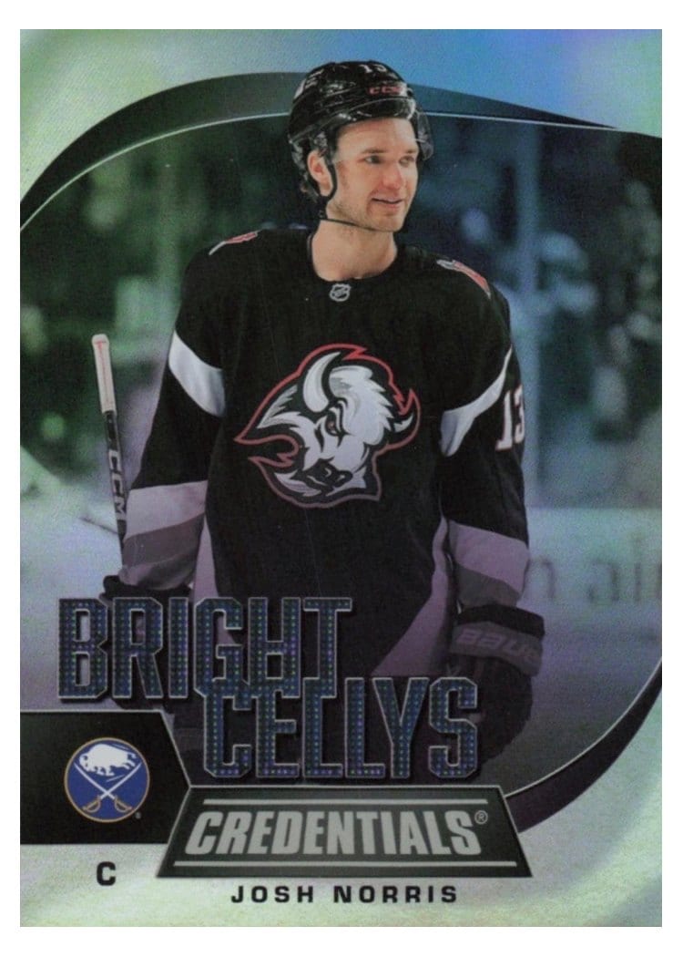 2025-26 Upper Deck Credentials Bright Cellys Josh Norris #BC-6 card
