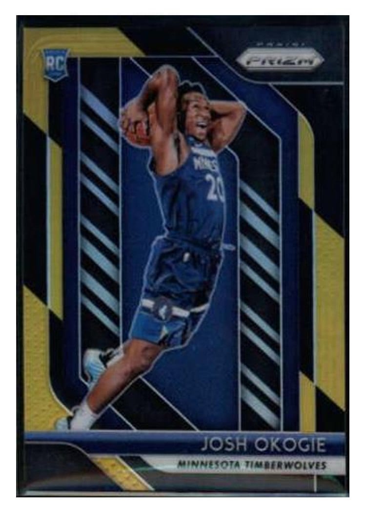 2018-19 Panini Prizm Base Set Josh Okogie #37 card