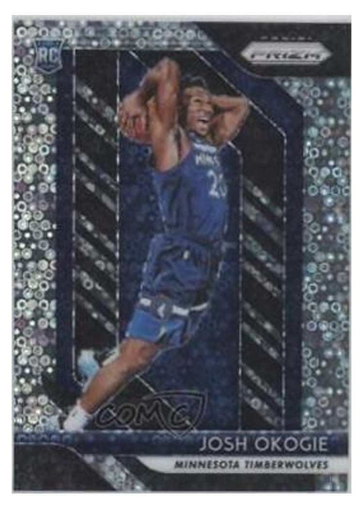 2018-19 Panini Prizm Base Set Josh Okogie Fast Break Prizm #37 card