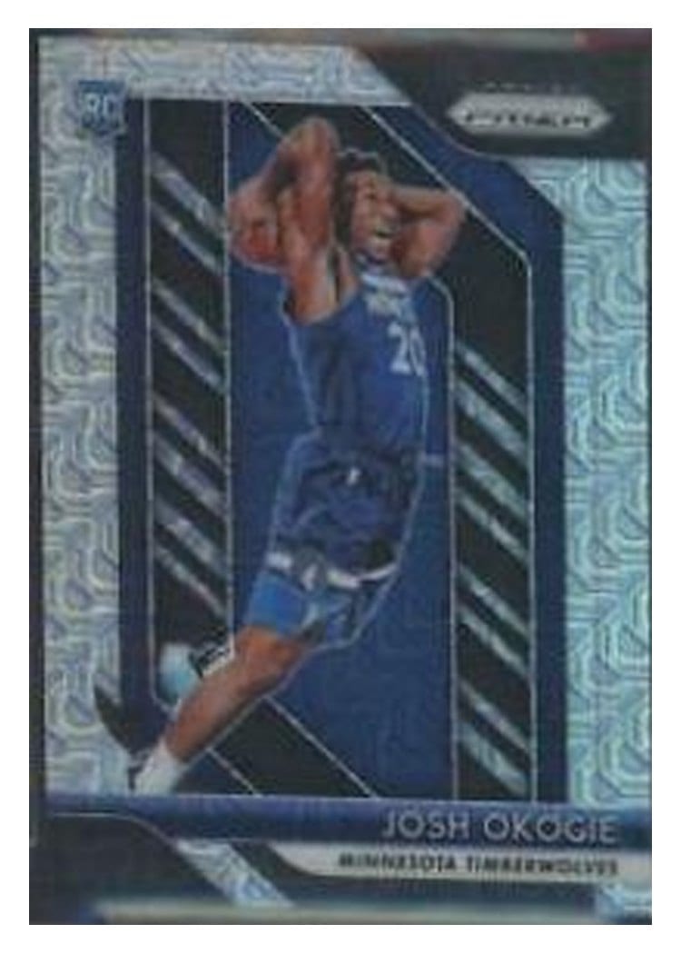 2018-19 Panini Prizm Base Set Josh Okogie #37 card