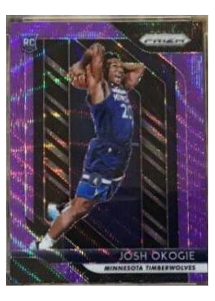 2018-19 Panini Prizm Base Set Josh Okogie #37 card