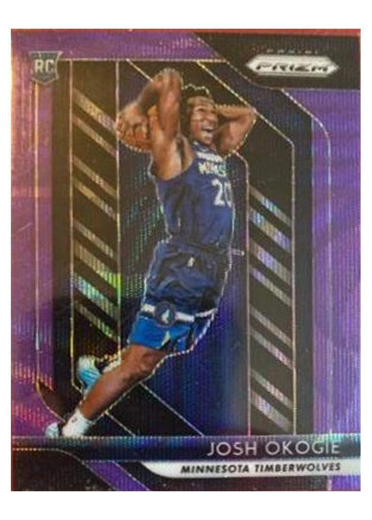 2018-19 Panini Prizm Base Set Josh Okogie #37 card