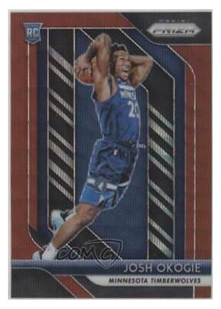 2018-19 Panini Prizm Base Set Josh Okogie #37 card