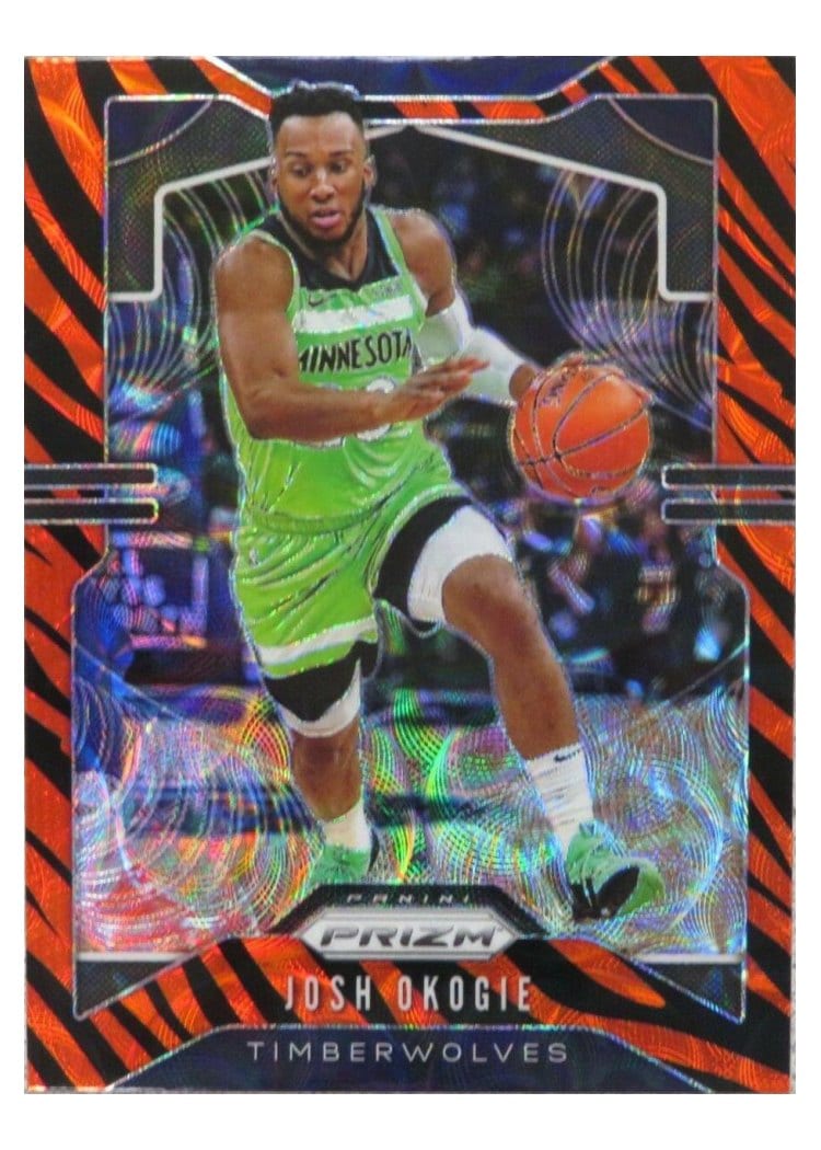 2019-20 Panini Prizm Base Set Josh Okogie #163 card