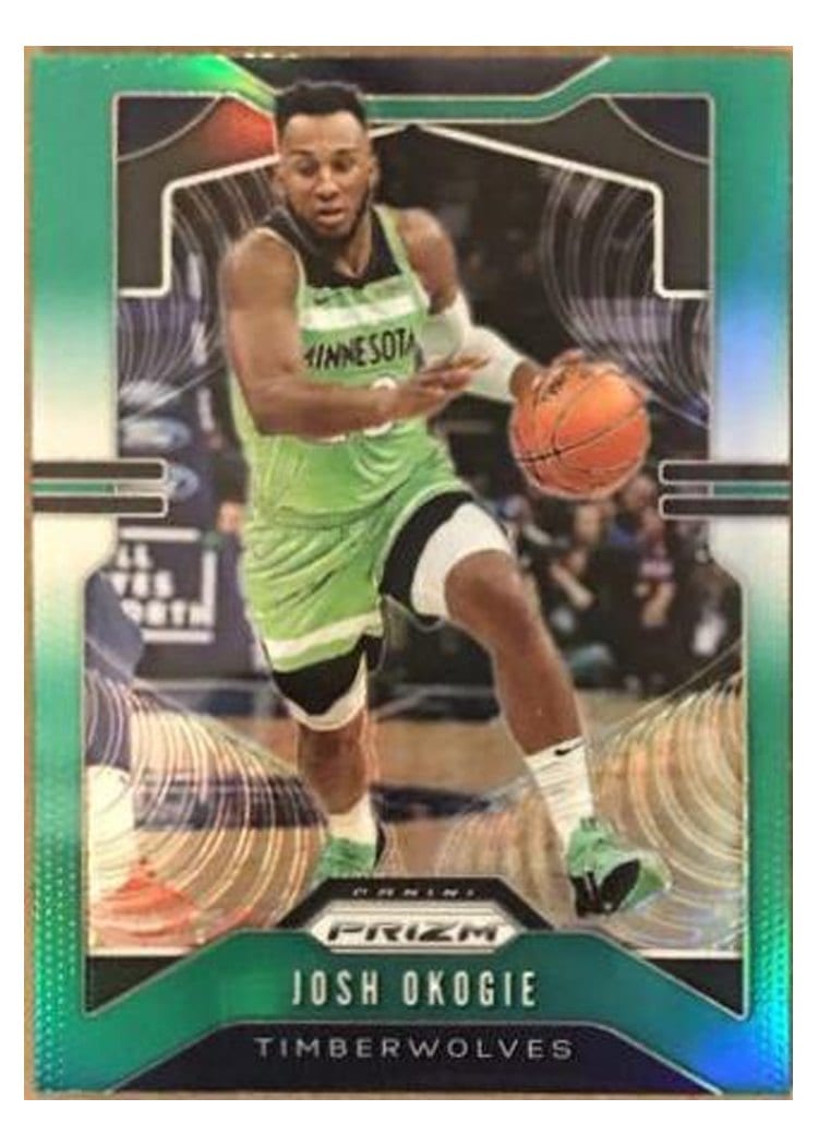 2019-20 Panini Prizm Base Set Josh Okogie #163 card