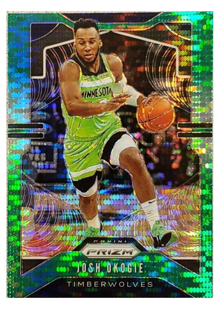 2019-20 Panini Prizm Base Set Josh Okogie #163 card