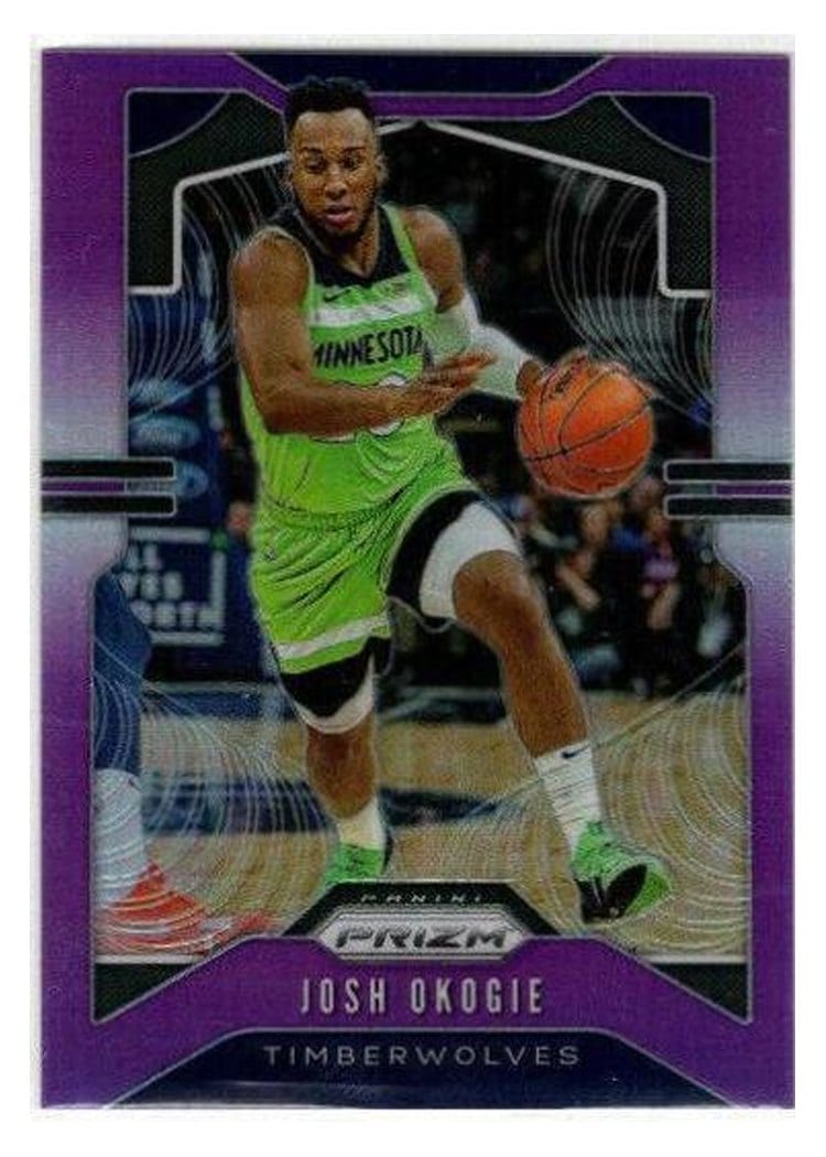 2019-20 Panini Prizm Base Set Josh Okogie #163 card