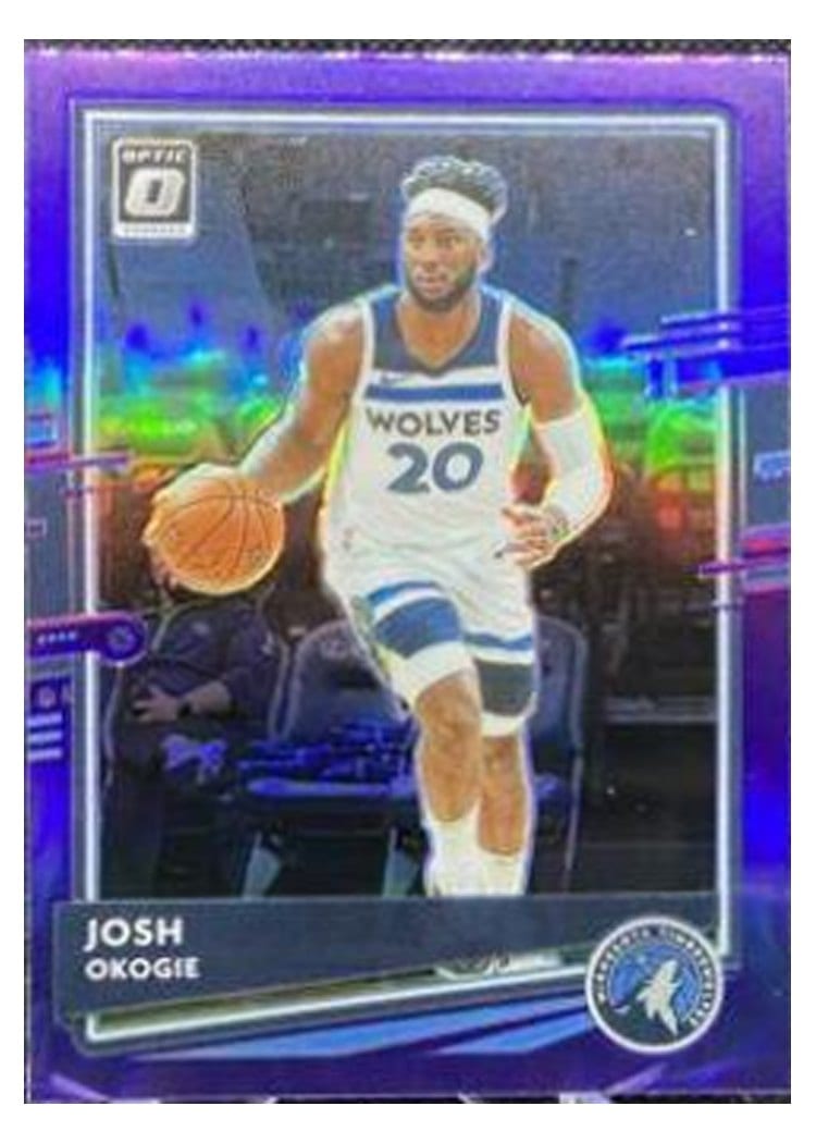 2020-21 Donruss Optic Base Set Josh Okogie #110 card