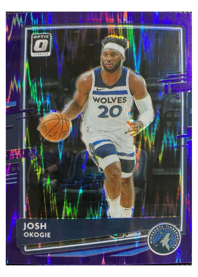 2020-21 Donruss Optic Base Set Josh Okogie #110 card